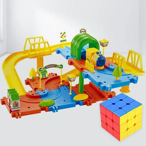 Exciting Speed Cube N Toy Train Set