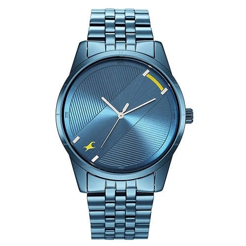 Fancy Fastrack Stunners 3.0 Analog Blue Dial Mens Watch