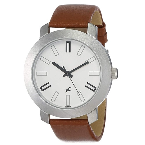 Stunning Fastrack Casual White Dial Gents Analog Watch