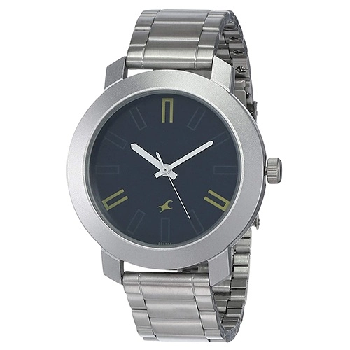 Splendid Fastrack Casual Analog Navy Blue Dial Mens Watch