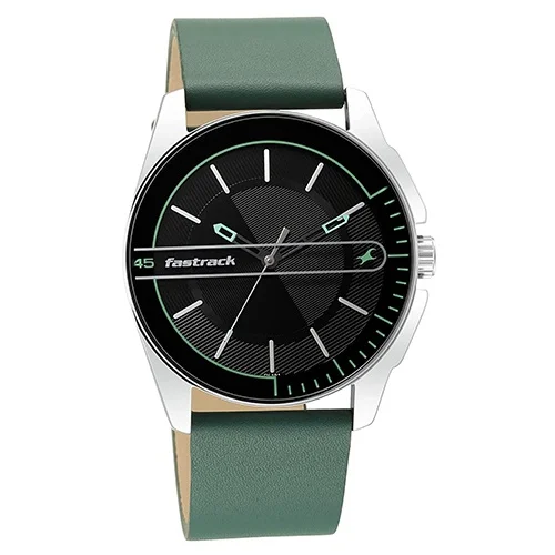Fancy Fastrack Analog Black Dial Mens Watch