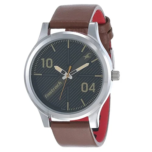 Classic Fastrack Fundamentals Analog Brown Dial Mens Watch