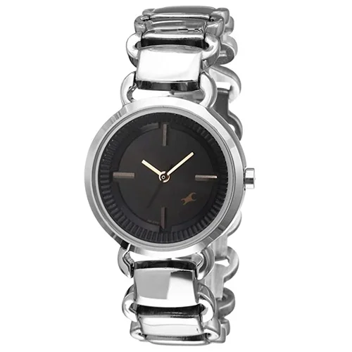 Attractive Fastrack Black Dial Ladies Analog Watch