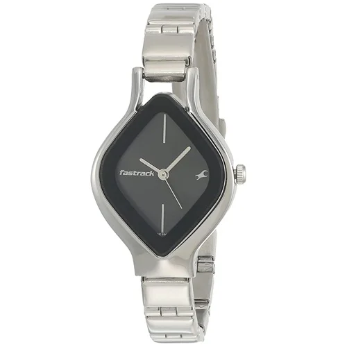 Trendy Fastrack Analog Black Dial Womens Watch