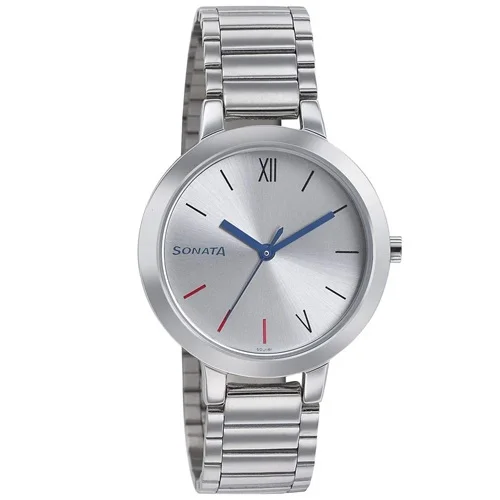 Beautiful Sonata Busy Bees Analog Silver Dial Womens Watch
