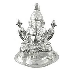 Buy Wonderful Silver Ganesh Idol