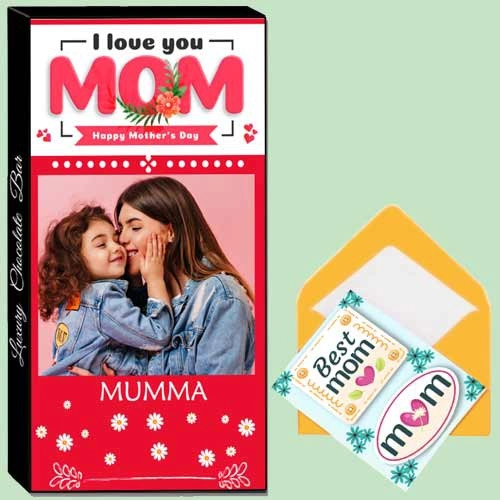 Graceful Personalized Mothers Day Chocolate Gift