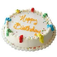 Scrumptious Vanilla Cake for Birthday