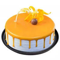 Tasty Eggless Butter Scotch Cake