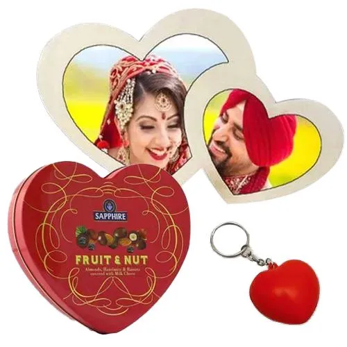 Striking Heart-to-Heart Personalized Gift Combo