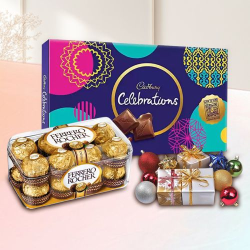 Christmas Special Chocolate N Nuts Tower Combo
