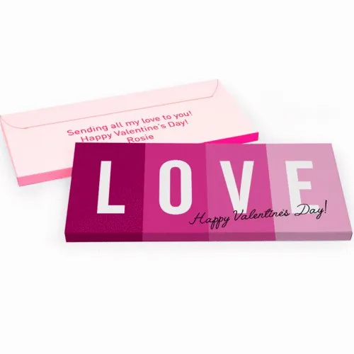 Spectacular LOVE wrapped Lindberg Chocolate Box
