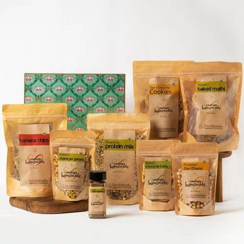 Wholesome Baked N Roasted Treats Gift Hamper