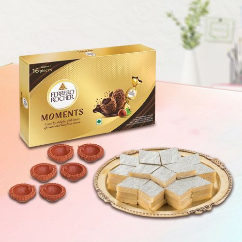 Sweet Diwali Vibes with Diya Combo