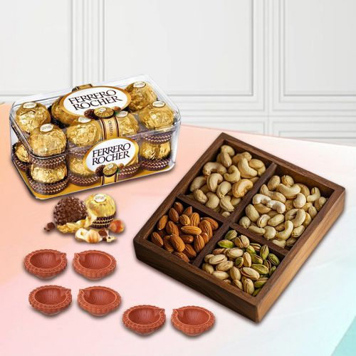 Evergreen Diwali Sweet N Crunch Delight