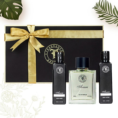 Amazing Fragrance N Beyond Azure Perfume  N  Care Trio Gift for Him