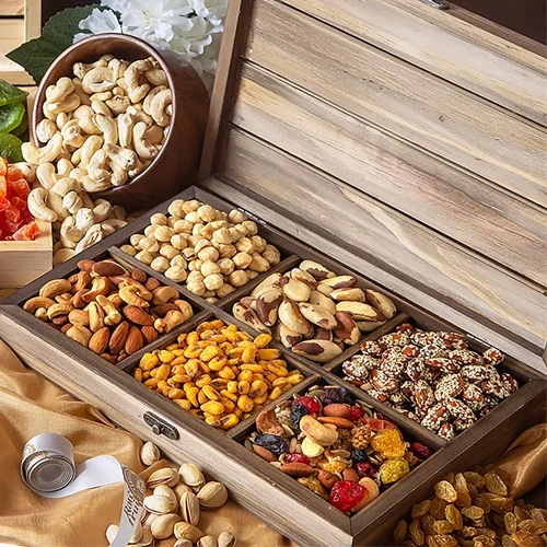 RawFruit Classic Jumbo Dry Fruit Lid Box