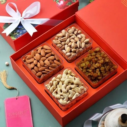 Toothsome Dry Fruits Orange Box from RawFruit