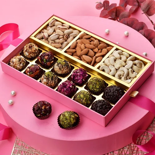 Amazing Treat Dry Fruits Laddoo by The House Of Treat