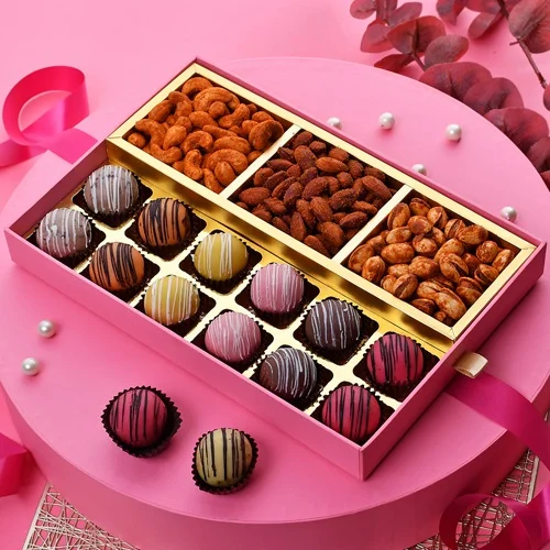 THOT Magic Box of Marzipan Zesty Roasted Dry Fruits