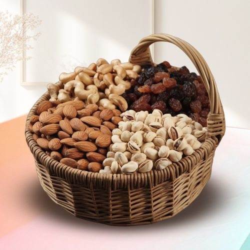 Marvelous Assorted Dry Fruits Basket