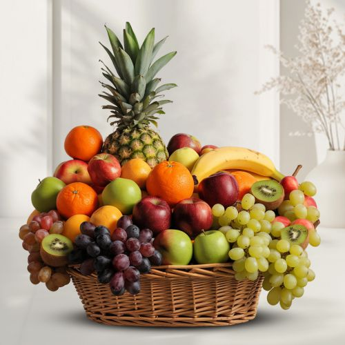 Refreshing Choice of Mixed Fruit Basket