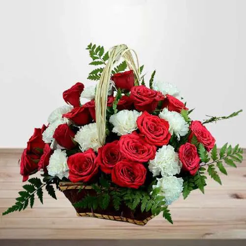 Dreamy Delight Mixed Blooms Basket