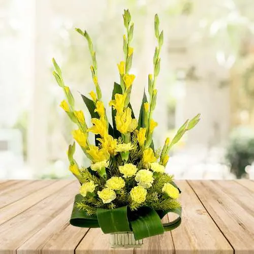Beautiful Blossoms Basket in Tangle