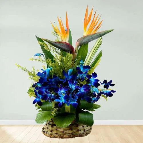 Superstar Floral Basket Arrangement