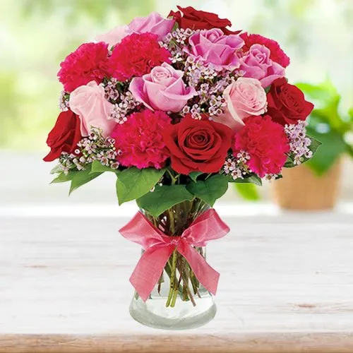 Embracing Pureness Flower Arrangement