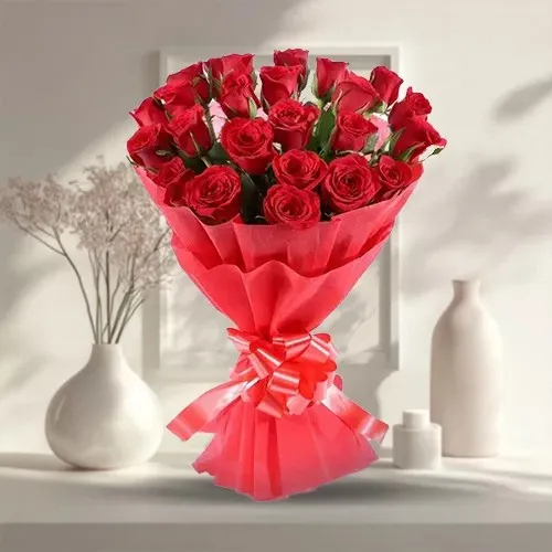 Sweetest Bouquet Arrangement of Red Roses