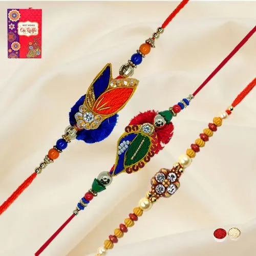 Pretty Rakhi Set