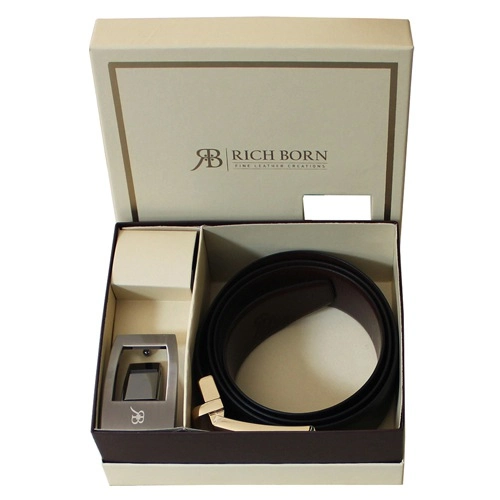 Stunning Mens Reversible Belt Combo Set of 2 buckles