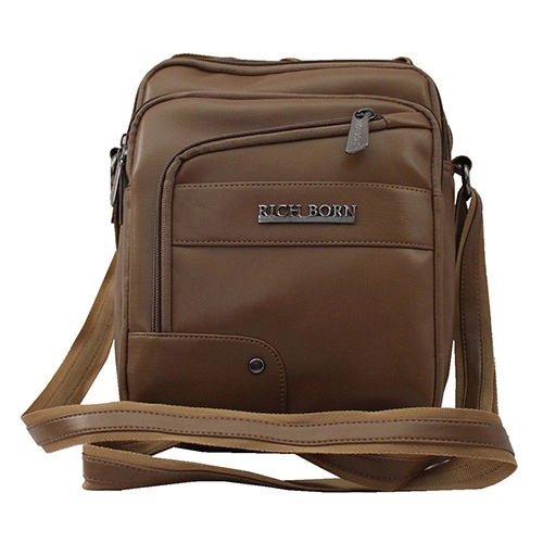 Tan Crossbody Sling for Versatile Men