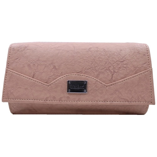 Womens Fab Clutch Wallet with Flap Patti Sides Taper