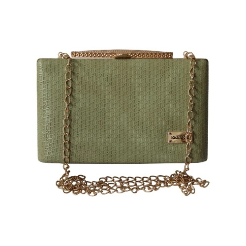 Elegant Ladies Party Purse in Color Green