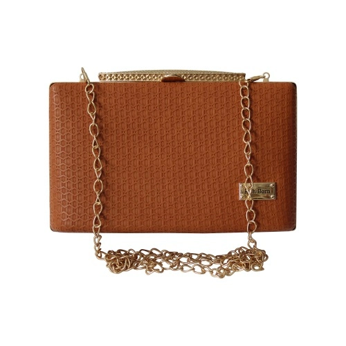 Marvel Chocolate Brown Ladies Sling Bag