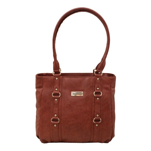 Trendy Balloon Shape Parallel Strips Ladies Shoulder Bag
