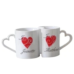 Beautiful Love You Personalized Mugs