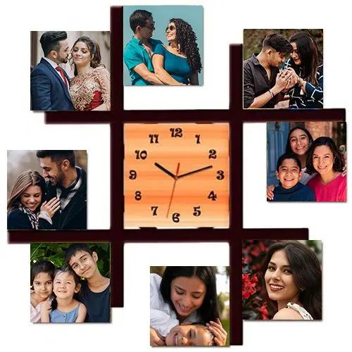 Send Personalized Photo Wall Clock