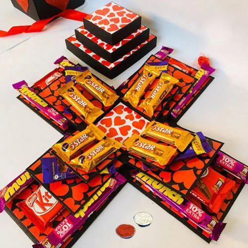Amazing Brotherly Love Chocolate Explosion Gift Box