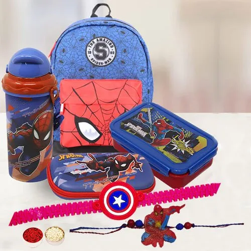 Ravishing Kids Rakhis N Fancy Kids Stationary Gift Set