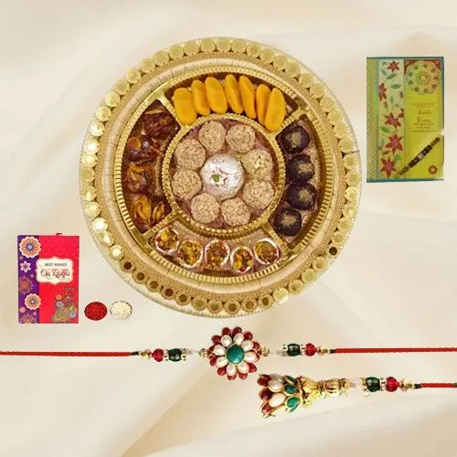 Irresistible Sweets Pack N Bhai Bhabhi Rakhi