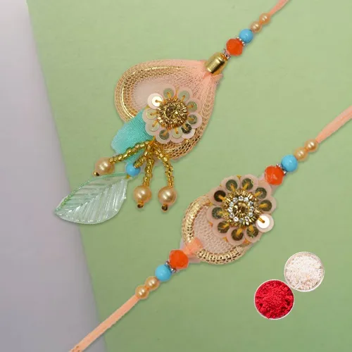 Fancy Bhai Bhabhi Rakhi N Roli Tika