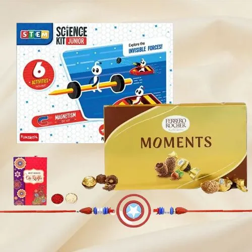 Creative Moments with Captain America Rakhi N DIY Kit