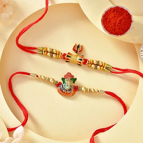 Divine Rakhi Pair