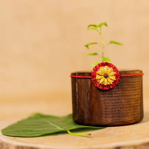 Unique Plantable Surajmukhi Rakhi