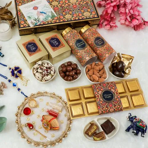 Sweet Traditions Rakhi Hamper