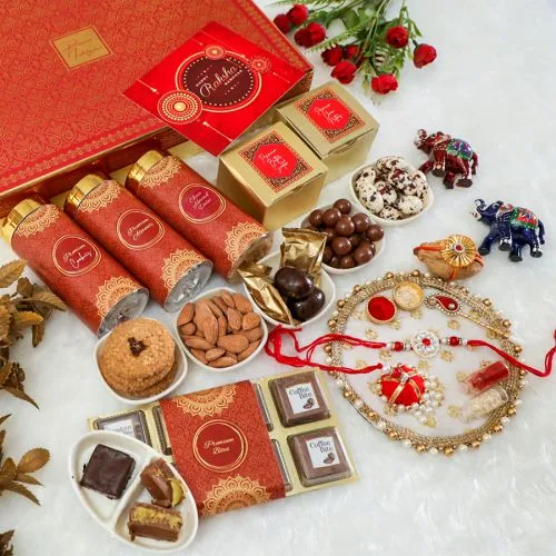 Sweet  N  Nutty Rakhi Celebration Set