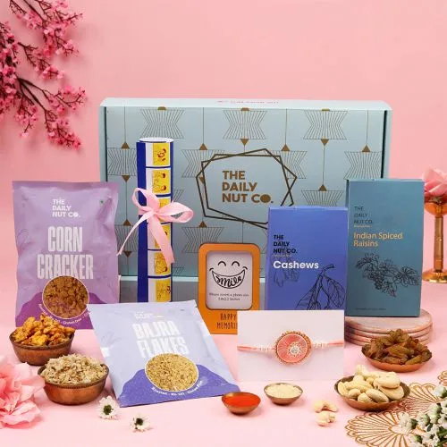 Rakhi Snack  N  Photo Gift Hamper